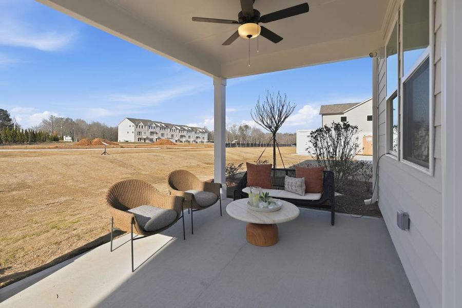 Representative exterior details of a home built from the Essex by Taylor Morrison in Dreycott, Lawrenceville (Image 25).