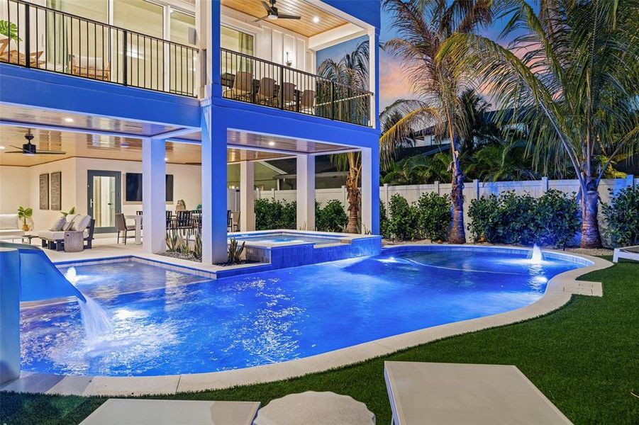 Exterior details and patio area of a home in , Sarasota (Image 30).