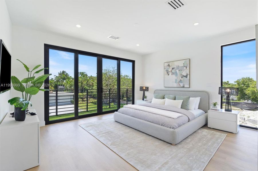 Furnished interior view inside a new home in , Fort Lauderdale (Image 12).