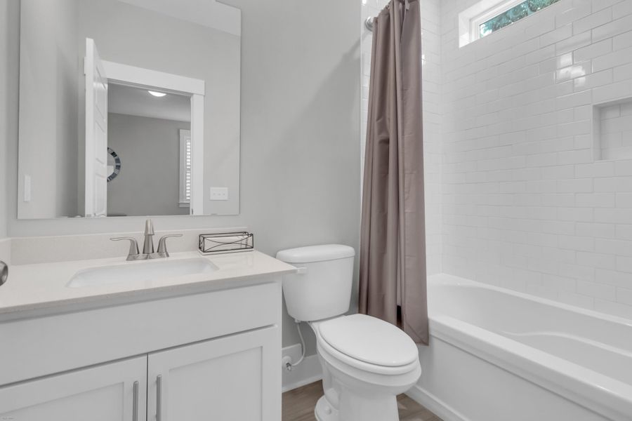 Furnished interior view inside a new home in , Charleston (Image 38).