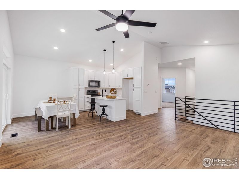 Furnished interior view inside a new home in , Eaton (Image 9).
