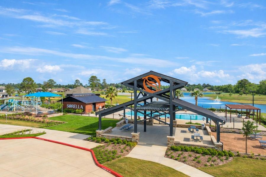 Community amenities in Sorella, Tomball (Image 12). Community amenities in Sorella, Tomball (Image 12).