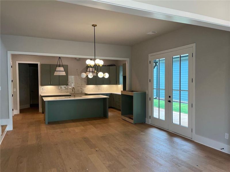Furnished interior view inside a new home in , Watkinsville (Image 7).