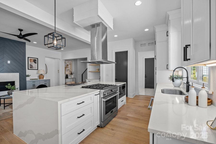 Furnished interior view inside a new home in , Charlotte (Image 29).