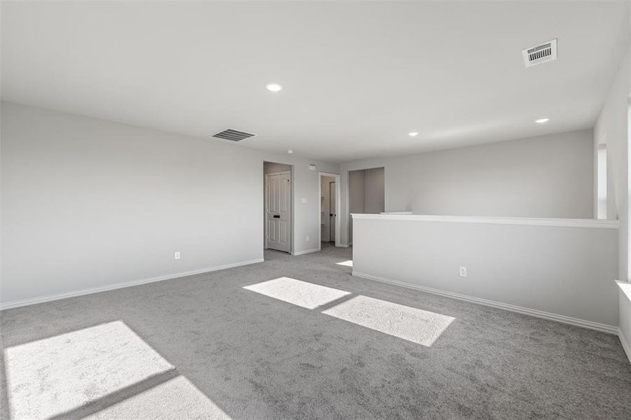 Spacious, unfurnished interior of a new home in Morningstar, Aledo (Image 27). Spacious, unfurnished interior of a new home in Morningstar, Aledo (Image 27).