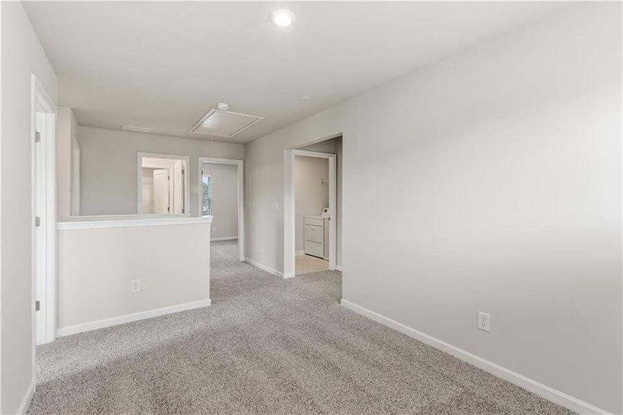Spacious, unfurnished interior of a new home in The Reserve at Chapel Hill Phase II, Douglasville (Image 22).