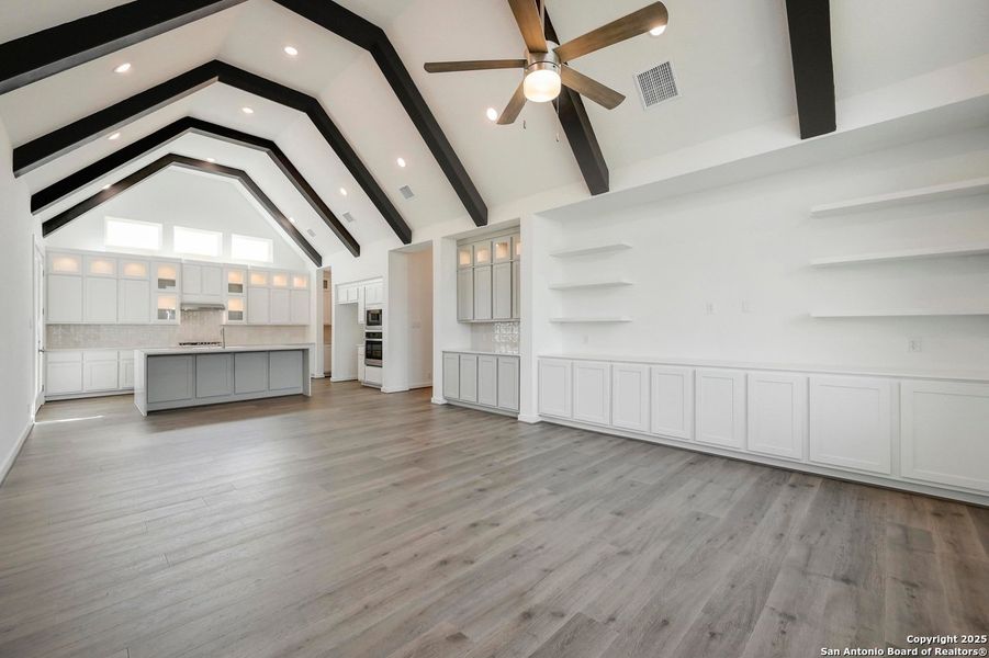 Furnished interior view inside a new home in The Crossvine, Schertz (Image 8).
