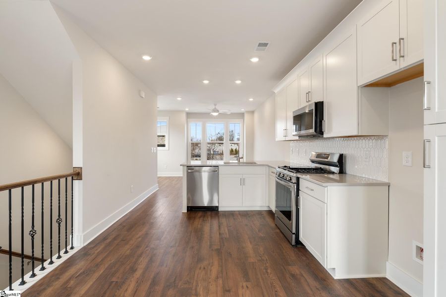 Furnished interior view inside a new home in Renaissance Place, Greenville (Image 3).
