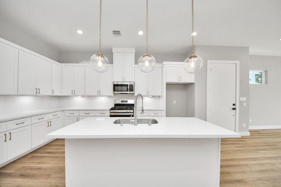 Furnished interior view inside a new home in , Houston (Image 3).
