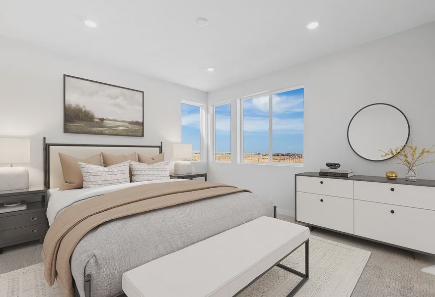 Homesite 47 Primary Bedroom - Virtually Staged - 11 of 14