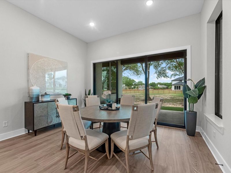 Furnished interior view inside a new home in , Fulshear (Image 17).