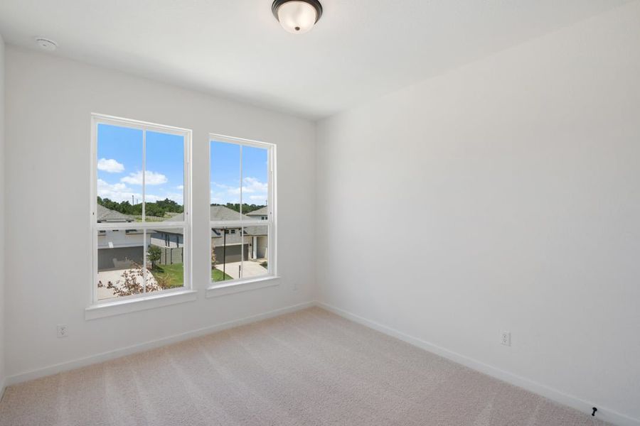 Spacious, unfurnished interior of a new home in Arbor Collection At Wolf Ranch, Georgetown (Image 37).