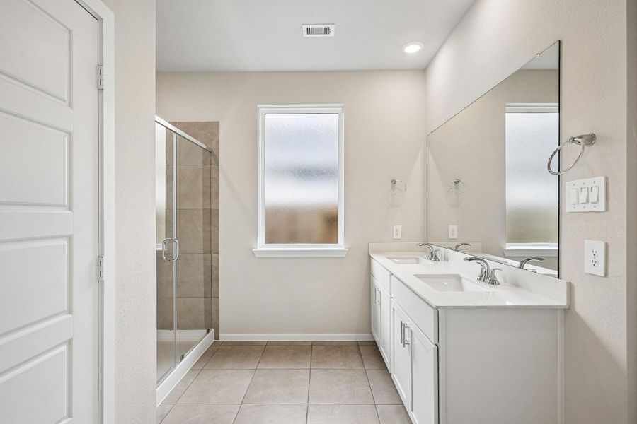 Furnished interior view inside a new home in Riviera Pines - Premier Series, Huffman (Image 5).