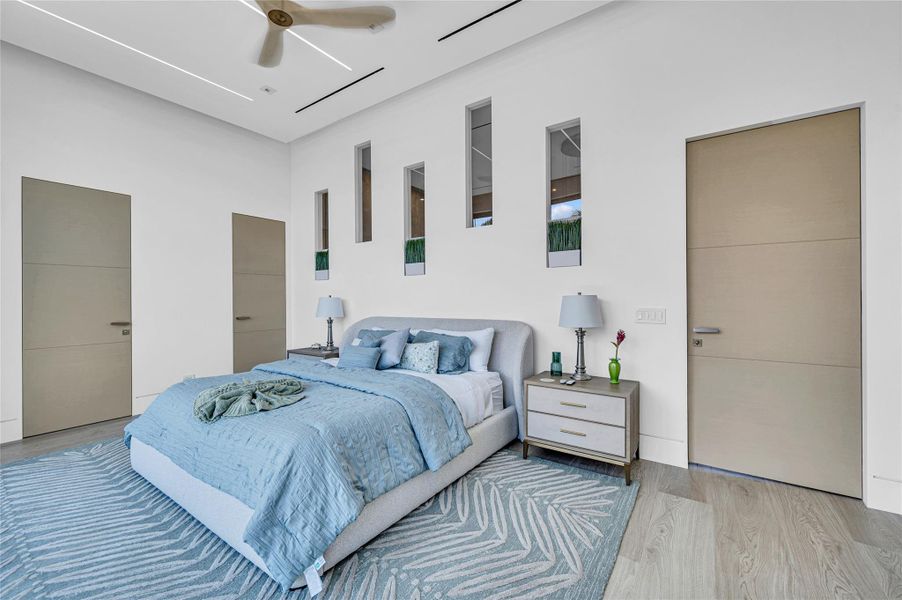 Furnished interior view inside a new home in , Fort Lauderdale (Image 8). Furnished interior view inside a new home in , Fort Lauderdale (Image 8).