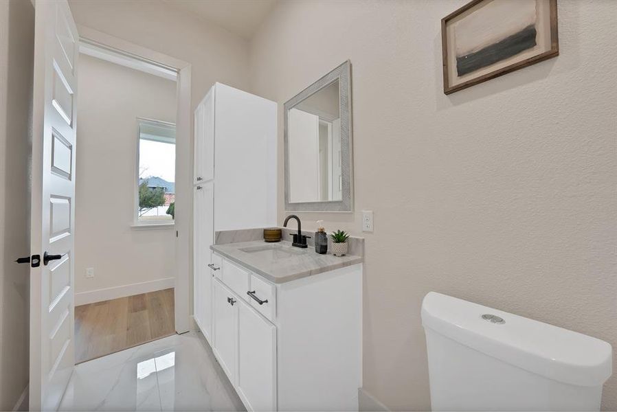 Furnished interior view inside a new home in , Princeton (Image 16).