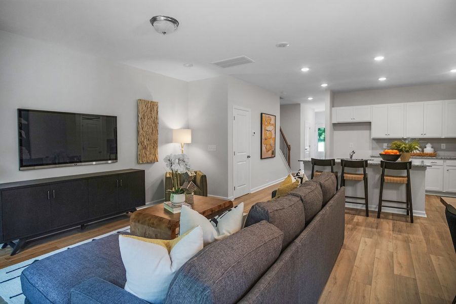 Furnished interior view inside a new home in Ironhorse, Dickson (Image 13). Furnished interior view inside a new home in Ironhorse, Dickson (Image 13).