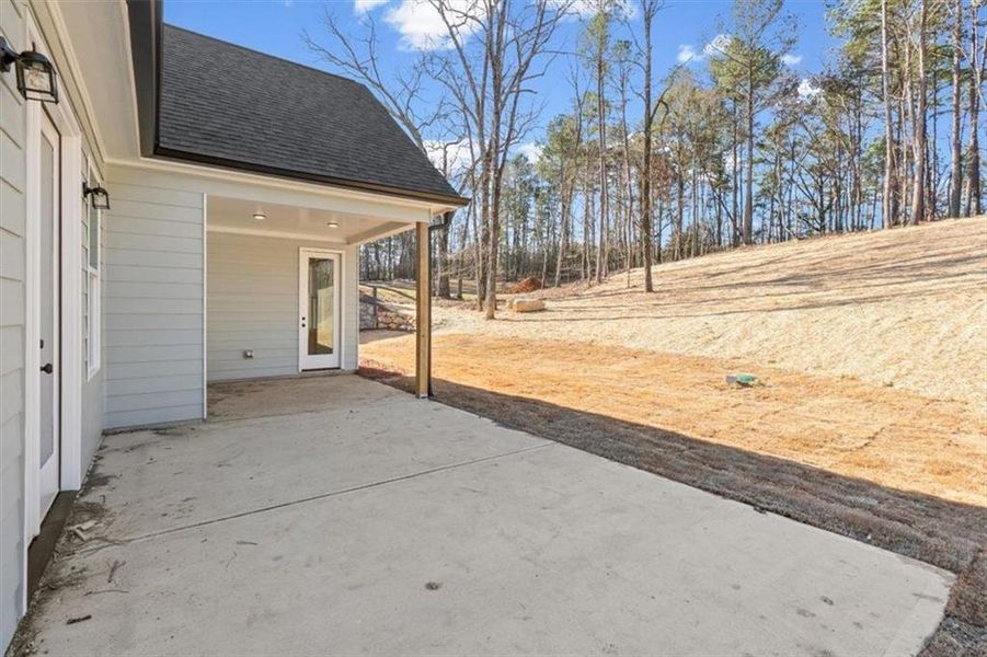 Exterior details and patio area of a home in , Rome (Image 31). Exterior details and patio area of a home in , Rome (Image 31).