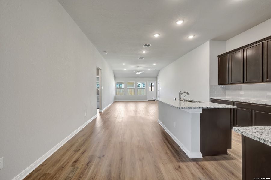 Furnished interior view inside a new home in Paloma Park, Converse (Image 13).