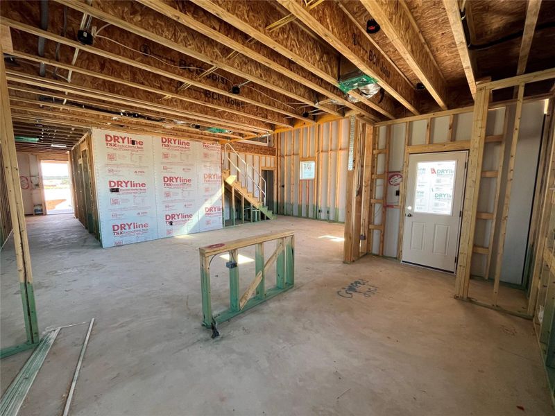 Spacious, unfurnished interior of a new home in The Homestead at Lariat, Liberty Hill (Image 10). Spacious, unfurnished interior of a new home in The Homestead at Lariat, Liberty Hill (Image 10).