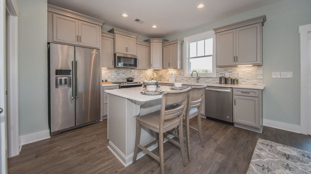 Kitchen of The Cameron Design by DRB Homes