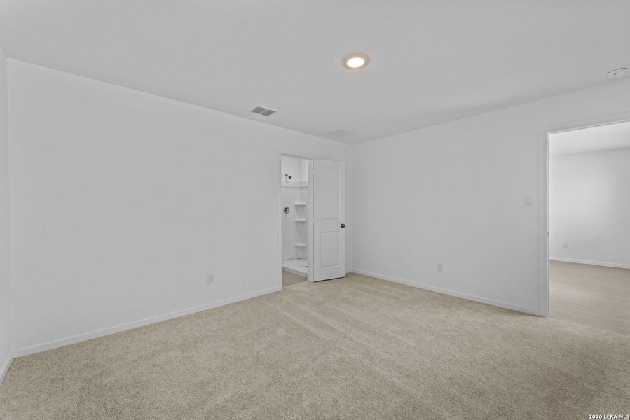 Spacious, unfurnished interior of a new home in Hidden Oasis, San Antonio (Image 11). Spacious, unfurnished interior of a new home in Hidden Oasis, San Antonio (Image 11).
