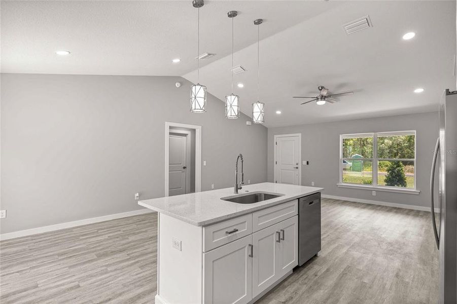 Furnished interior view inside a new home in , Ocala (Image 7).