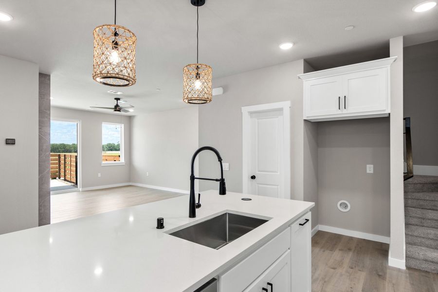 Furnished interior view inside a new home in Wildridge, Oak Point (Image 13).