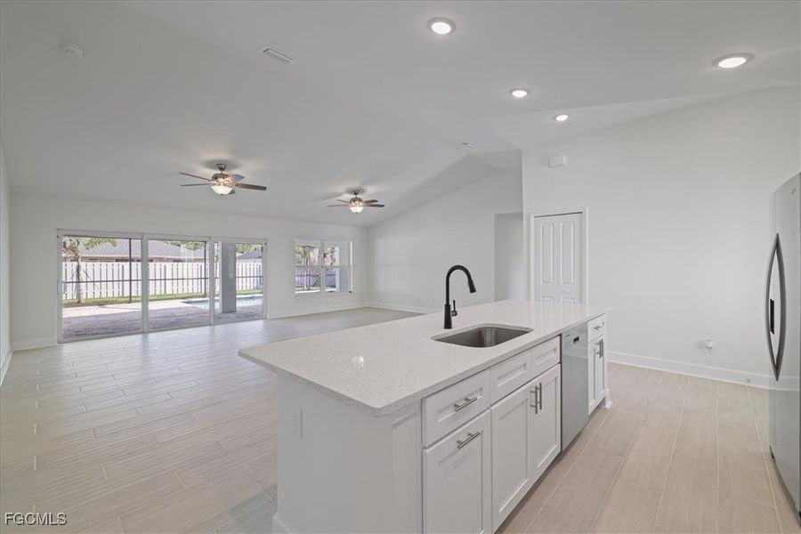 Furnished interior view inside a new home in Cape Coral, Cape Coral (Image 10).