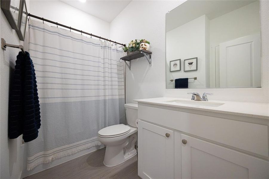 Furnished interior view inside a new home in Mobberly Farms, Pilot Point (Image 17).