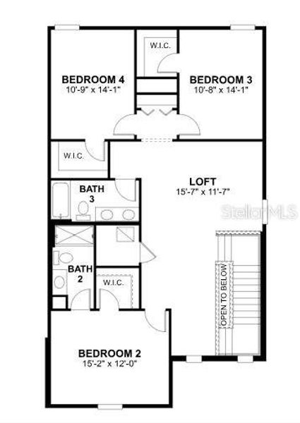 2D floor plan layout of this home in Palmera at Wellen Park, Venice, FL (Image 3). 2D floor plan layout of this home in Palmera at Wellen Park, Venice, FL (Image 3).