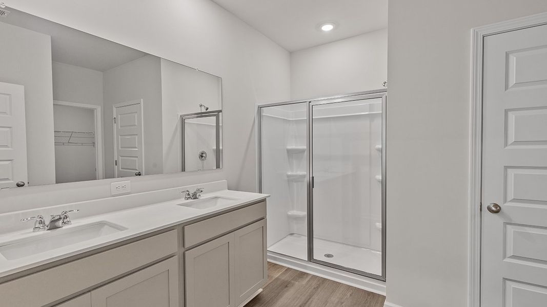 Representative furnished interior of a home built from the Celia by D.R. Horton in Teamon Pointe, Griffin (Image 8).