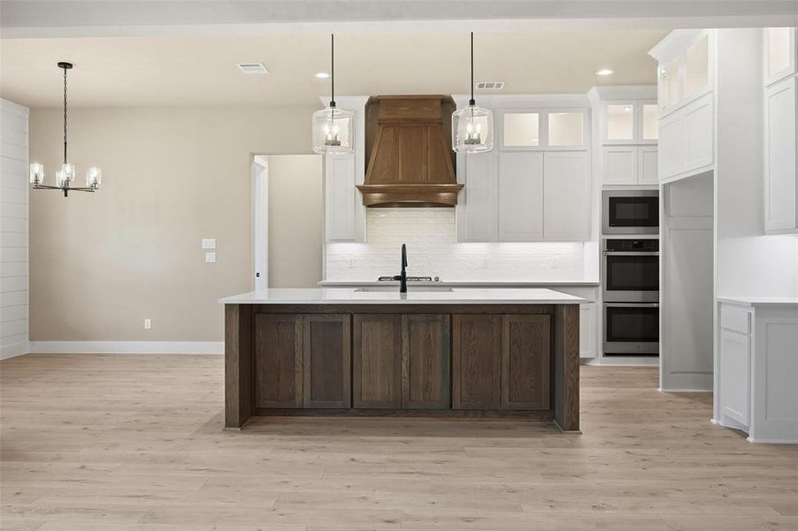 Furnished interior view inside a new home in Escondido Ranches, Poolville (Image 17).