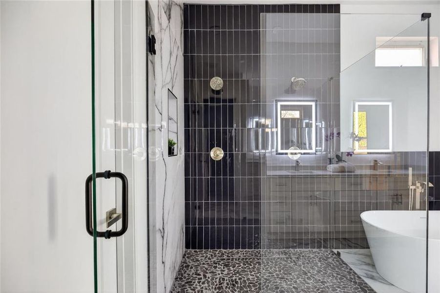 Furnished interior view inside a new home in , Lithia Springs (Image 32).