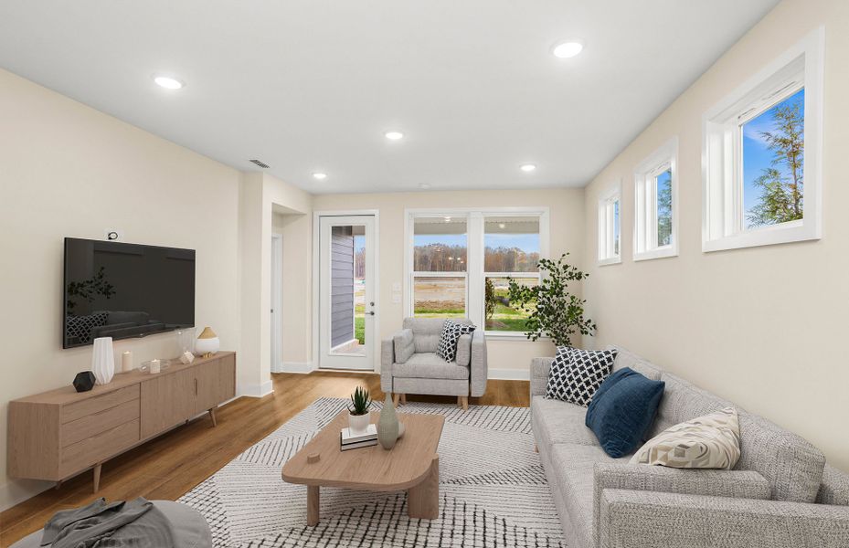 Furnished interior view inside a new home in Del Webb Barton Village, Lebanon (Image 8).