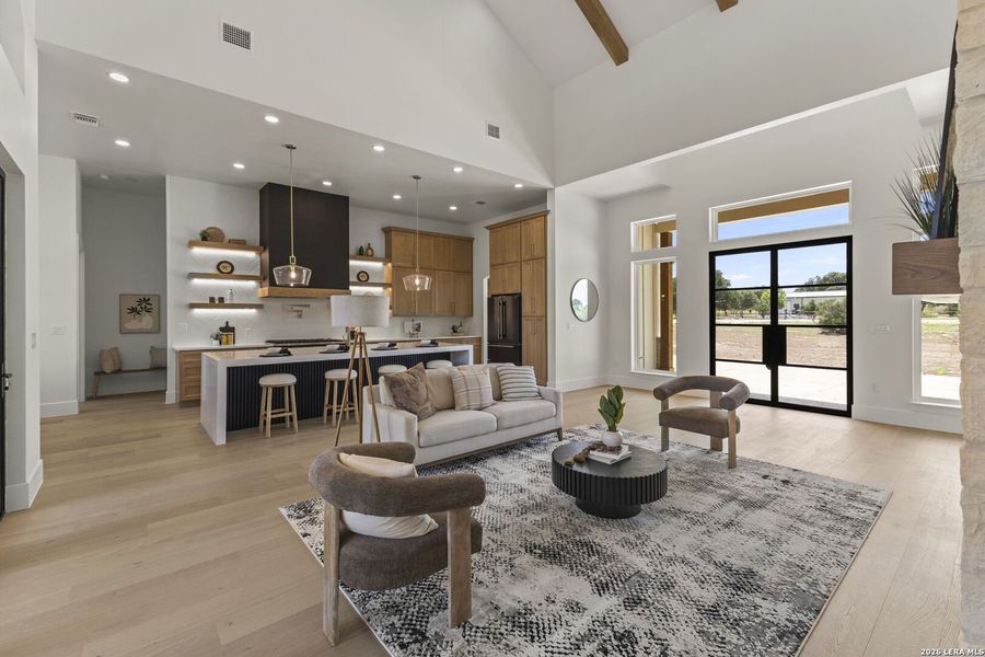 Furnished interior view inside a new home in , Bandera (Image 16). Furnished interior view inside a new home in , Bandera (Image 16).