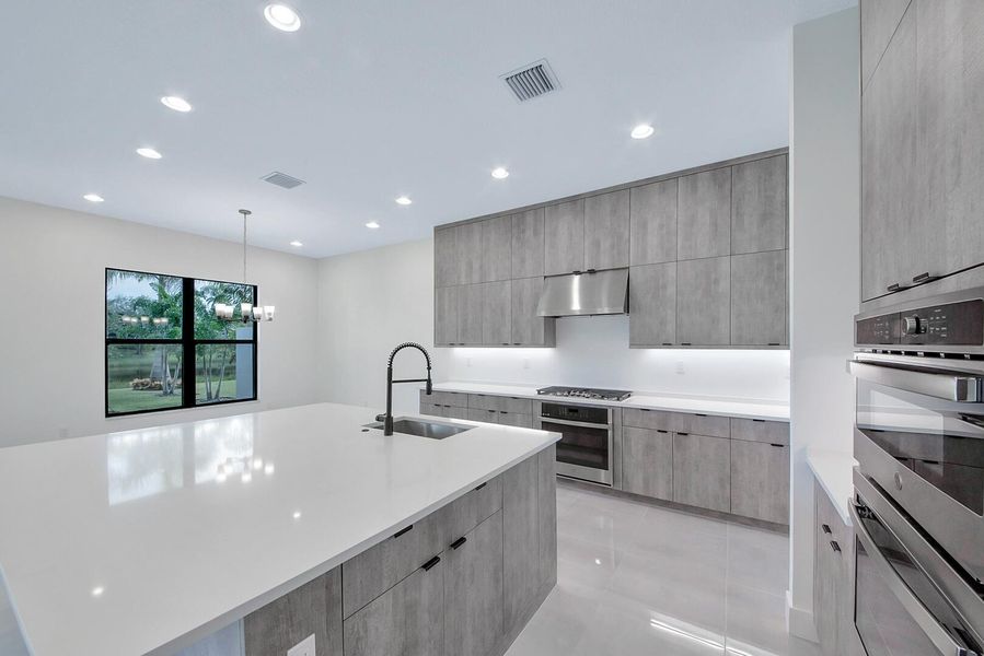 Furnished interior view inside a new home in , Boca Raton (Image 13).