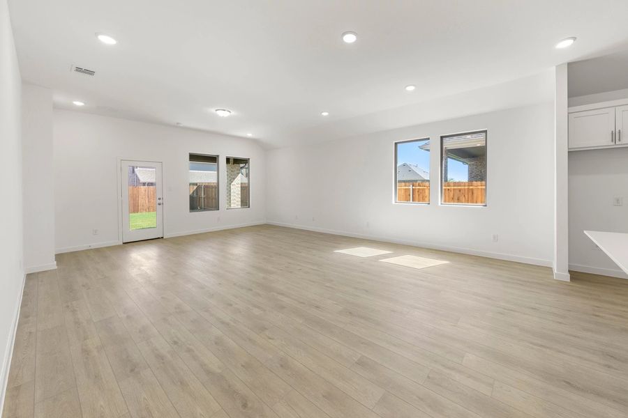 Open Living-Dining Room