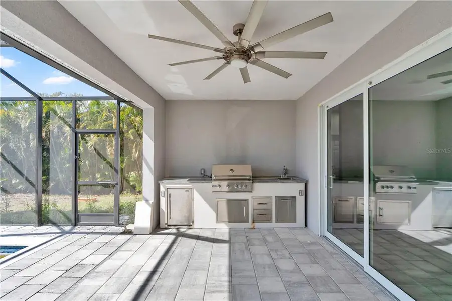 Exterior details and patio area of a home in , Cape Coral (Image 3).