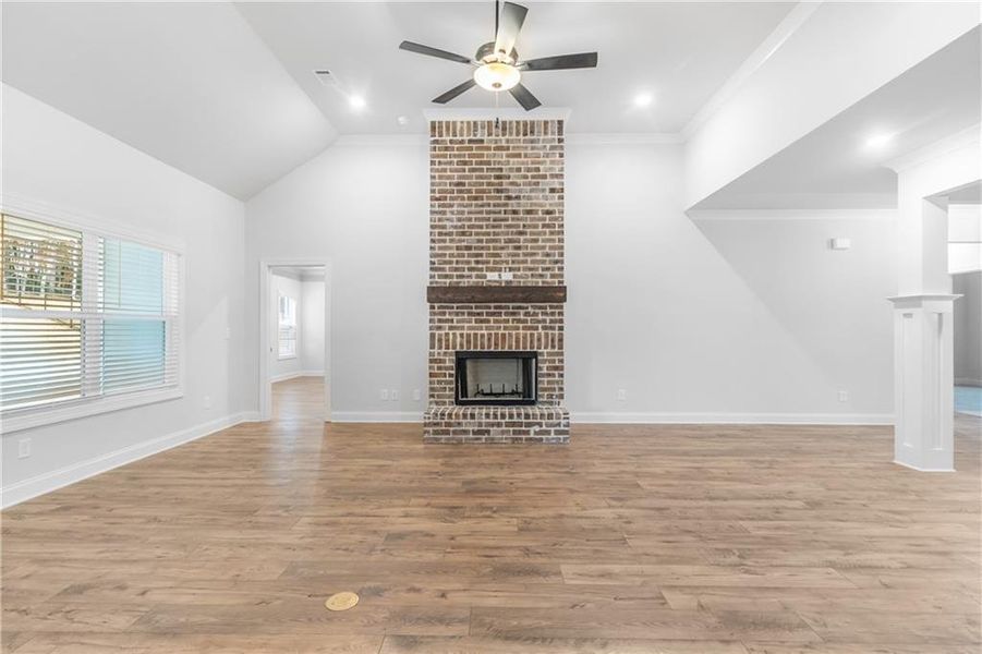 Spacious, unfurnished interior of a new home in Belle Woode Estates, Monroe (Image 34).