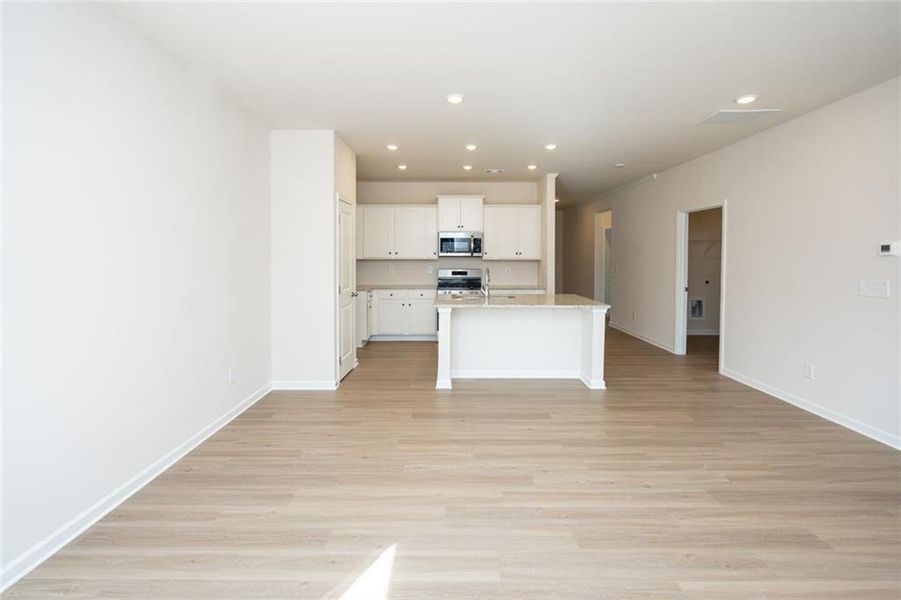 Furnished interior view inside a new home in Villages at Cedar Hill, Dallas (Image 11). Furnished interior view inside a new home in Villages at Cedar Hill, Dallas (Image 11).