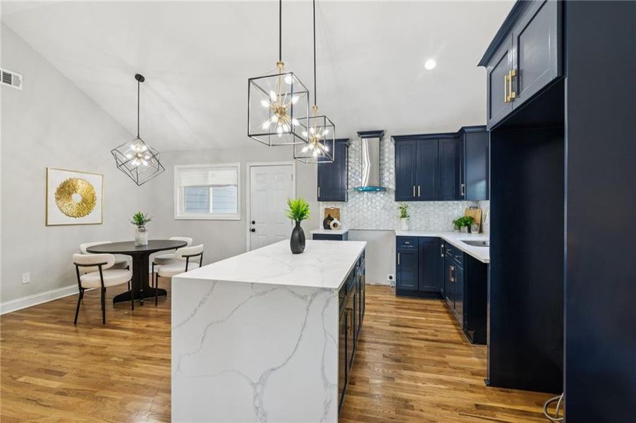 Furnished interior view inside a new home in , Decatur (Image 8).