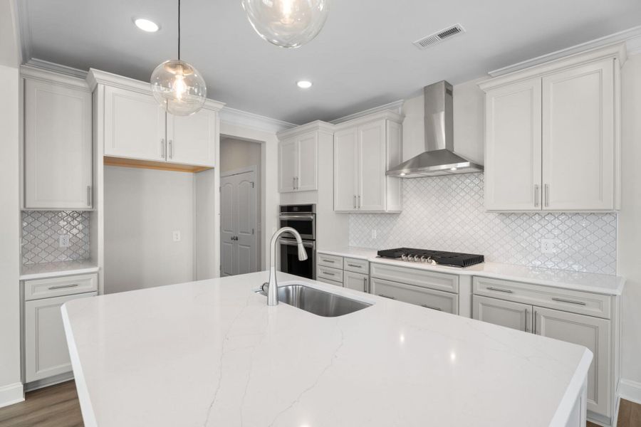 Furnished interior view inside a new home in Monterra, Kernersville (Image 8). Furnished interior view inside a new home in Monterra, Kernersville (Image 8).