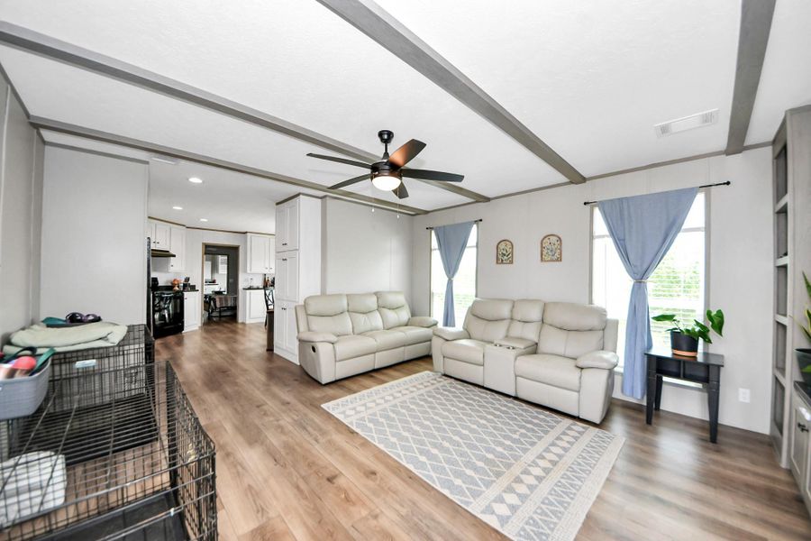 Furnished interior view inside a new home in , Dickinson (Image 13).