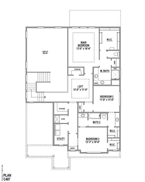Plan C407 2nd Floor