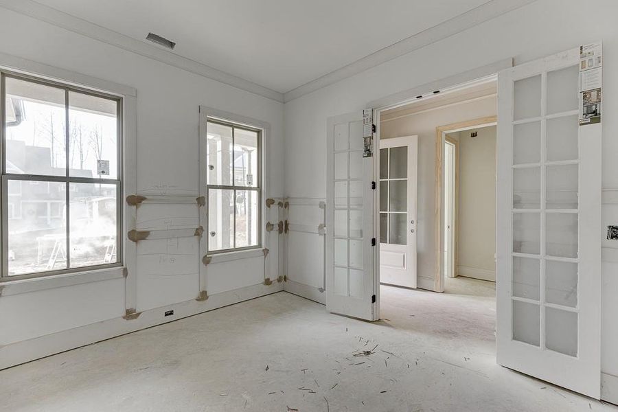 In-progress construction of a new home in , Jefferson, GA (Image 32).