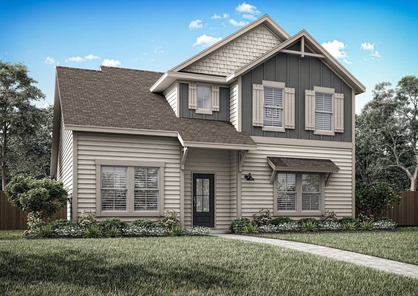 A rendering of the Willie floor plan A rendering of the Willie floor plan