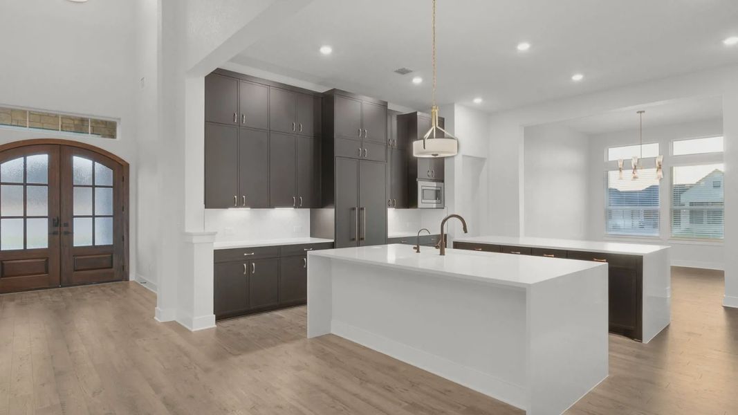 Representative furnished interior of a home built from the Merritt by Chesmar Homes in Feathergrass, Florence (Image 5).