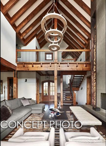 Furnished interior view inside a new home in , Black Mountain (Image 13).