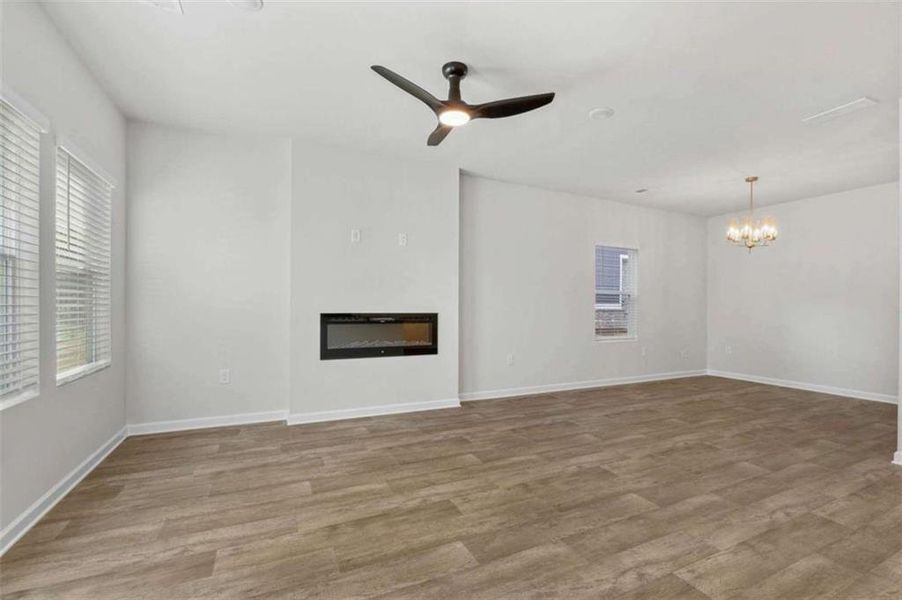 Spacious, unfurnished interior of a new home in Parkway James, Snellville (Image 11).