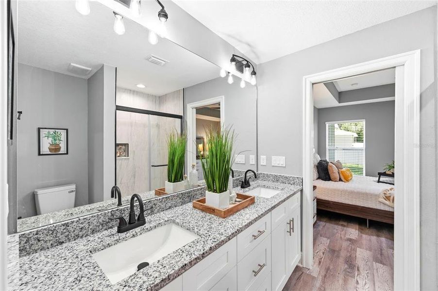 Furnished interior view inside a new home in , Plant City (Image 17).
